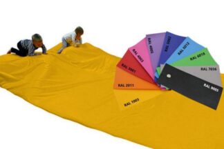 Abenteuermatte 250 x 280 cm gelb