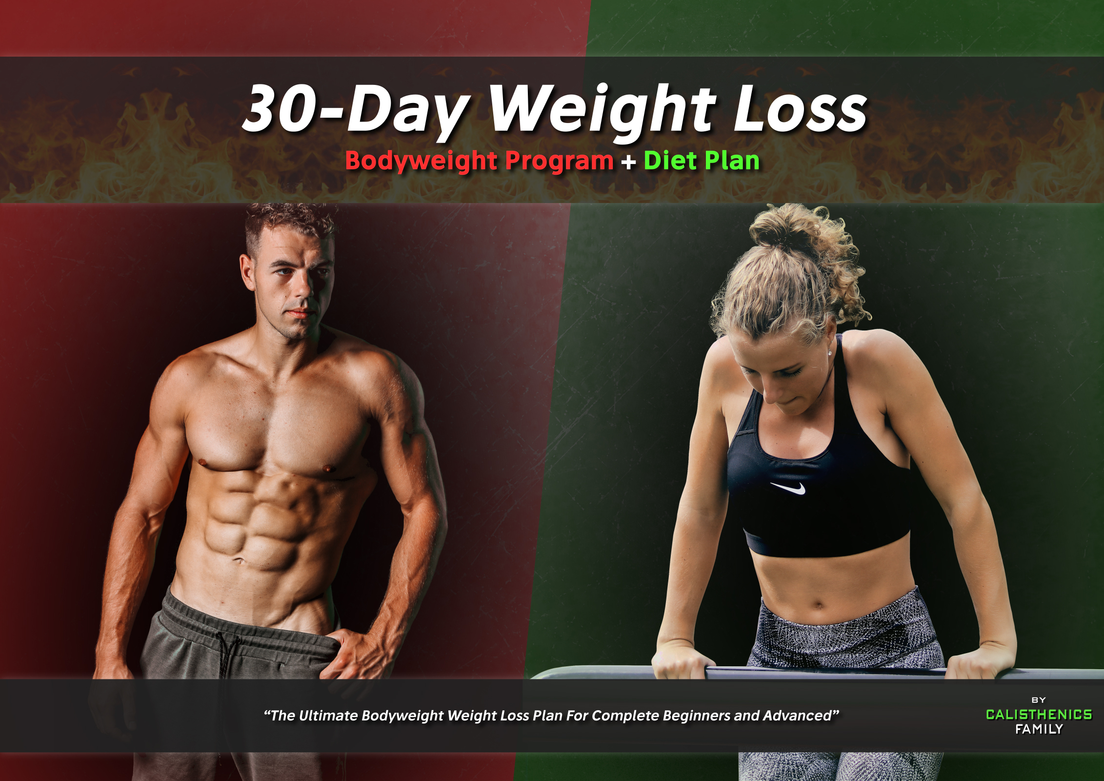 30 Dagen Dieet & Trainingsschema - Calisthenics Family