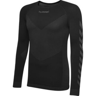 Hummel First Seamless Long Sleeve Herren Funktionsshirt  schwarz | Omidis.de