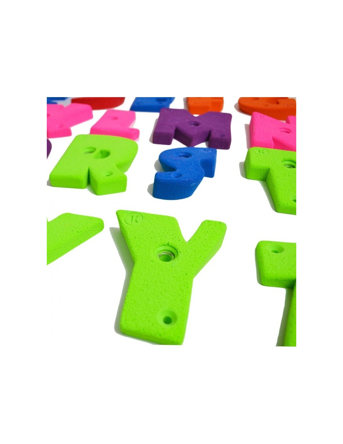 Children's Climbing Holds: Letters in the full alphabet - Image 37