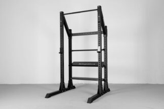 Mighty squat rack sx20 con stoccaggio