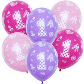 Luftballons Baby Girl 6 Stk.
| ROB’S BALLOONS