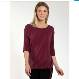 Yoga Shirt Sara dunkelrot XS bis XL