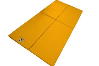 Angebot - 4-JOY - Faltmatte 200 x 100 x 4 cm - gelb - ohne Griffe - GT-Lager
