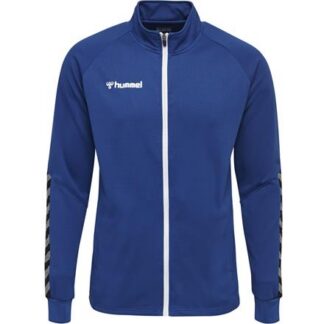 Hummel Authentic Poly Zip Jacke  blau/weiß | Omidis.de