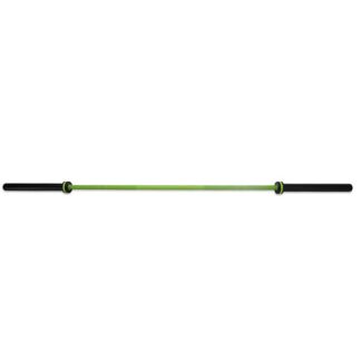 Olympic Barbell 20KG - Groen Shaft Black Sleeves