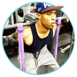 Squats with Resistance Bands and Weights