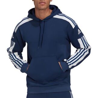adidas Squadra 21 Herren Hoodie  dunkelblau/weiß | Omidis.de