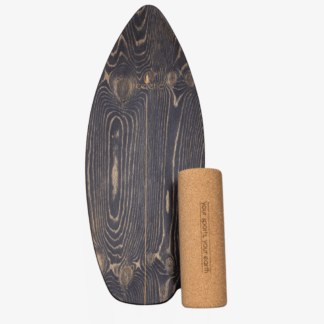 Balanceboard black sheep inkl. Rolle | handmade in Germany
