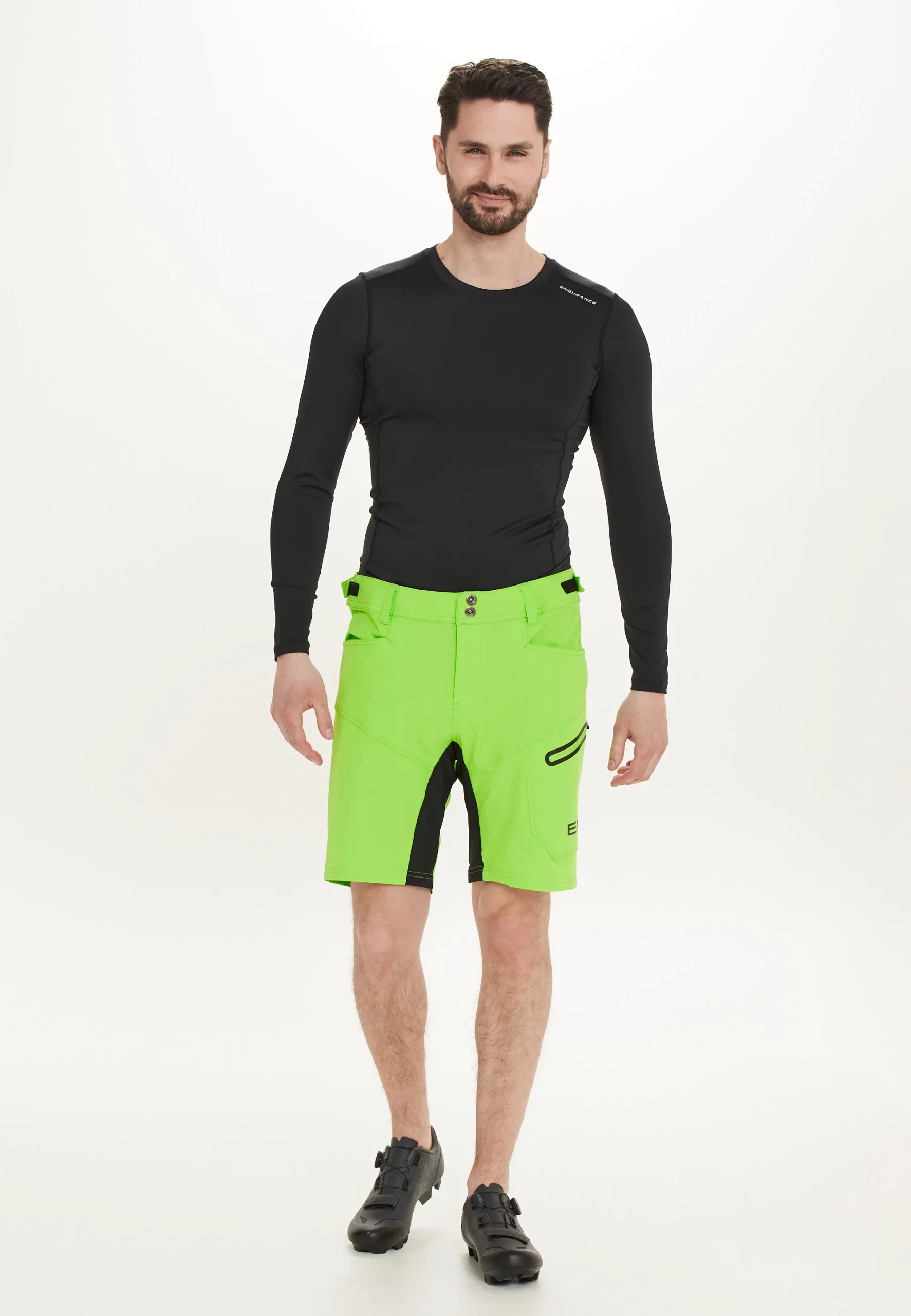 Radhose MTB Jamal Männer 2in1 Set – S – XXL grün