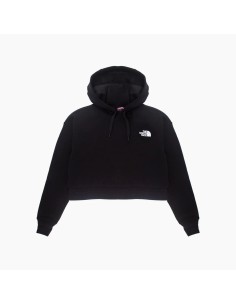 Cropped Fleece Kapuzenpullover