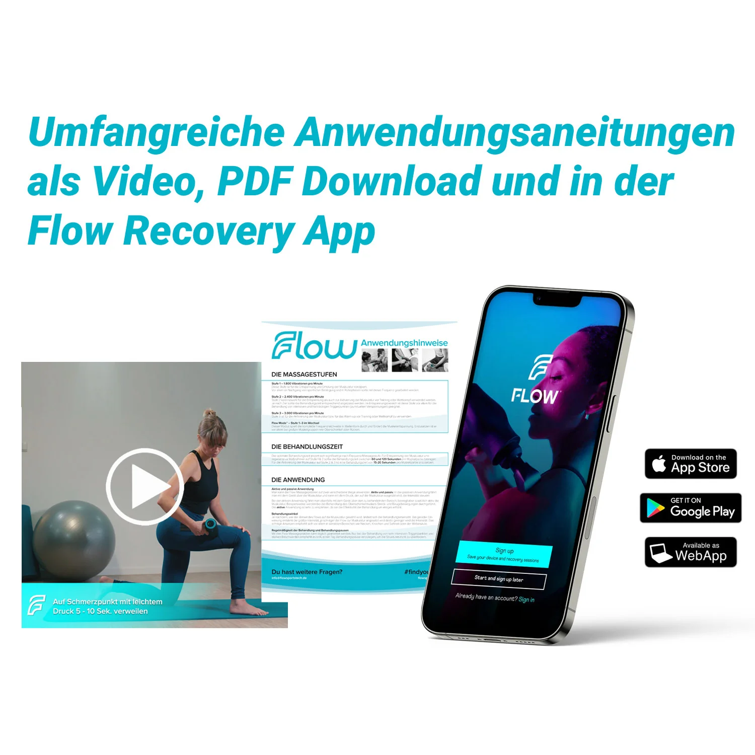 Flow MOVE Massagepistole - Sport Enzinger - Image 13