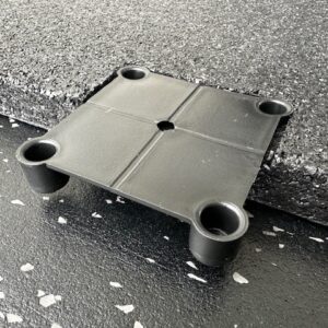 “FitUltra TURF”-100x100x2cm schwarz – Bodenschutzmatte inkl. 4 Verbinder - Image 25