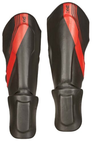 PX Schienbein-Spannschutz FIGHT PRO schwarz-rot XXXS