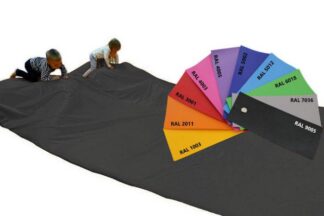 Abenteuermatte 350 x 280 cm schwarz