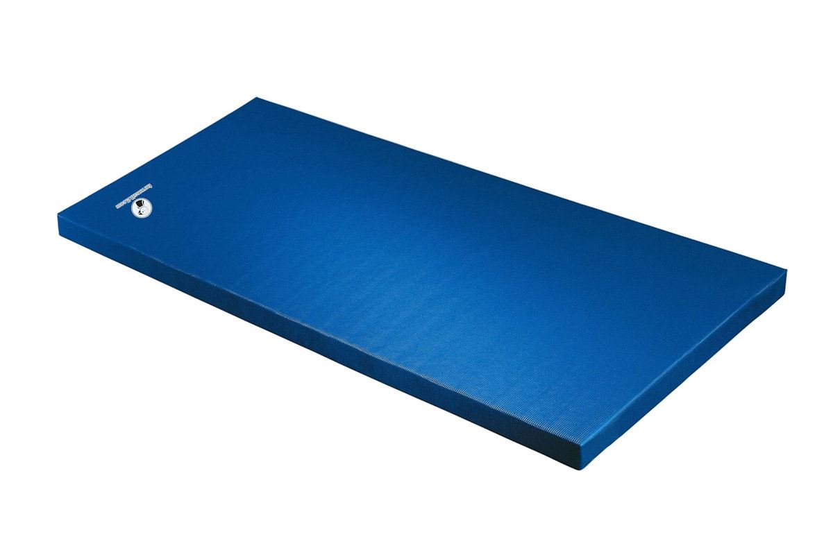 Schulturnmatte geringsteif blau - 150 x 100 x 5 cm