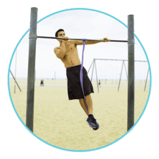 Assisted Archer Pullups