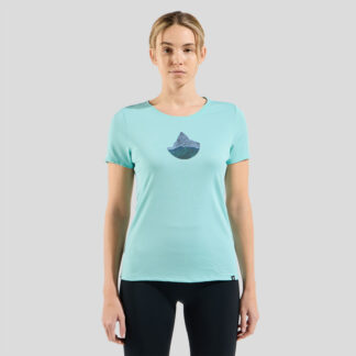 Odlo F-Dry T-Shirt mit Bergmotiv Lady | 554601-21074
| Lauflust.de