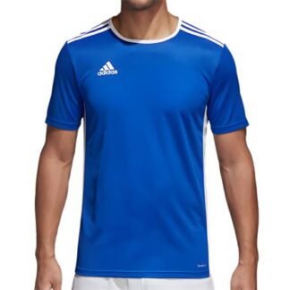 adidas Climalite Herren Trainingsshirt  blau/weiß | Omidis.de