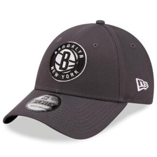 New Era Brooklyn Nets NBA Essential 9FORTY Strapback Cap  dunkelgrau | Omidis.de