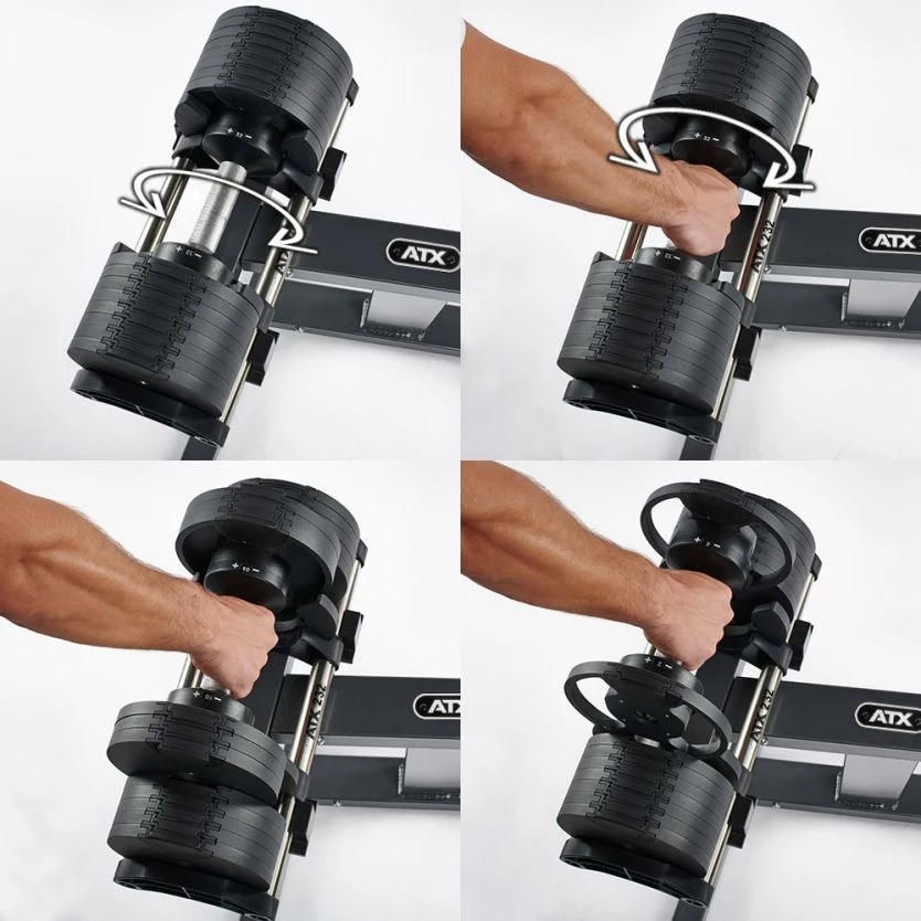 Nüobell® - die Kompakthanteln mit System von 2 - 32 kg (ATX® Edition) - Sport Enzinger - Image 18