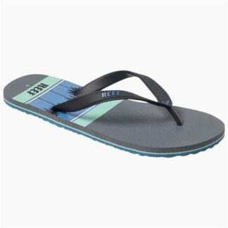Reef Switchfoot Prints Herren Zehentrenner Flip Flops  grau | Omidis.de
