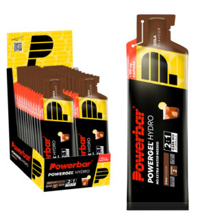 [Paket] PowerBar GEL HYDRO 24x67ml Cola (+ Koffein)
| Lauflust.de