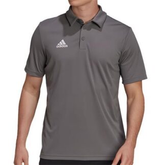 adidas Entrada 22 Polo Shirt grau/weiß | Omidis.de