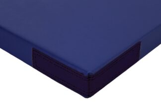 Superleichtturnmatte Therapie mit Klettecken dunkelblau - 200 x 125 x 8 cm