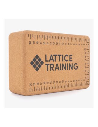 Lattice Flex Block - Cork Yoga Block