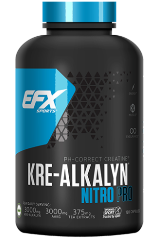 EFX Kre-Alkalyn Nitro Pro - 120 Super-Caps - Sport Enzinger