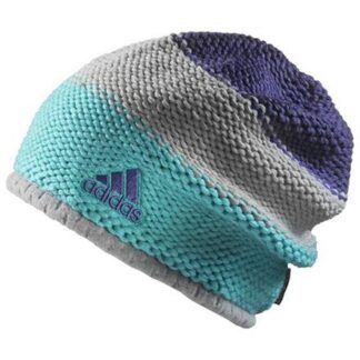 adidas Climaheat Beanie II  grau/lila | Omidis.de