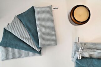 LiveSimplicity Augenkissen blau