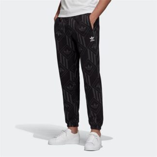 adidas Originals Monogram Herren Sweathose  schwarz | Omidis.de