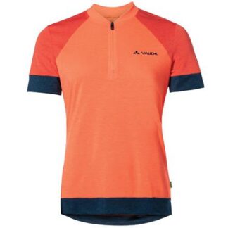 VAUDE Altissimo Q-Zip Damen Fahrrad Shirt  orange | Omidis.de