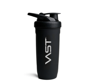 Smartshake® Stainless Steel Shaker - VAST BLACK EDITION 900ml - Sport Enzinger