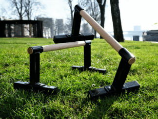 Hoge Houten Parallettes - Calisthenics Family