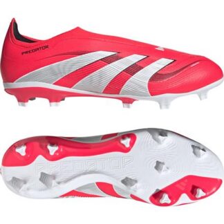 adidas Predator League Laceless FG/MG Unisex Fußballschuhe rot/weiß | Omidis.de
