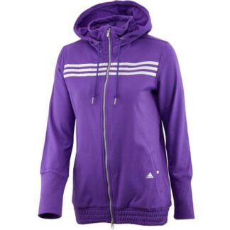 adidas CL Q4 FZ Hoody lila | Omidis.de