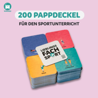 Pappdeckel für den Sportunterricht | Unterrichtsmaterial von WIMASU
