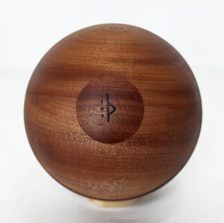 Premium Tai Chi Ball 7.5" (19cm) ± 2kg Sapele - BMF BodyMindFit circular fitness tools