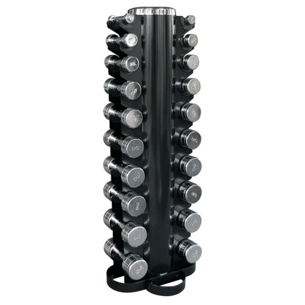 Chrom Hantel Set 1 bis 10 kg mit Dumbbell Rack / Kurzhantelablage - Sport Enzinger - Image 3