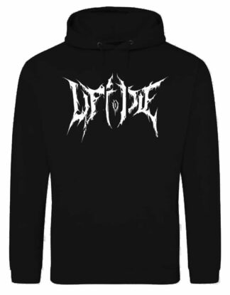 Sweat à capuche Musculation Noir Lift or Die – Death Metal Edition