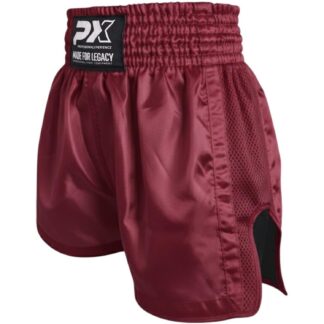 PX Legacy Thai Shorts , Mesh, burgundy XXL