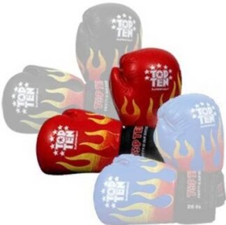 Boxhandschuh TOP TEN 'SUPERFIGHT 3000 Flame' 10 oz - Sport Enzinger