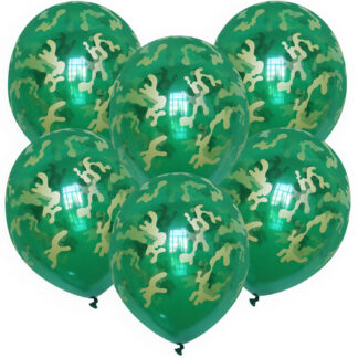 Luftballons Camouflage 6 Stk.
| ROB’S BALLOONS