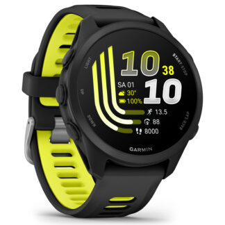 Garmin FR170 Schwarz mit Schnellwechsel-Armband 20 mm Silikon | Schwarz/Amp Yellow | 010-03920-00
| Lauflust.de