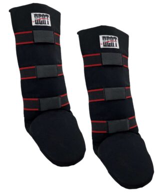 BEAT Schienbein-Spannschutz, Stoffbezug, schwarz L