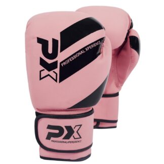 PX Boxhandschuhe, Kunstleder, pink, 12oz