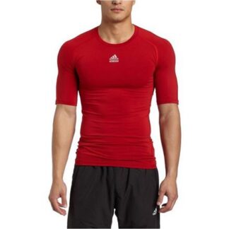 adidas TechFit C&S SS Funktionsshirt  rot | Omidis.de